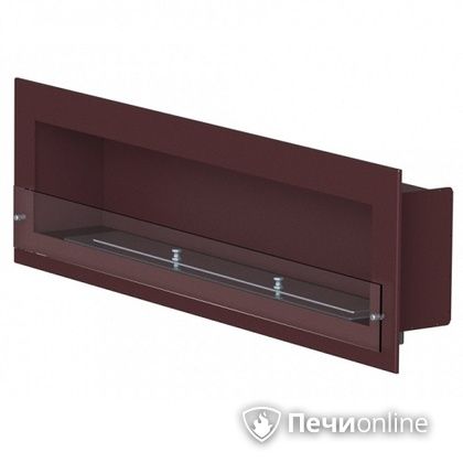 Биокамин ЭкоЛайф Window 800 Glass black burgundy в Нижневартовске